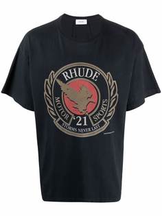 Rhude футболка Motorsports