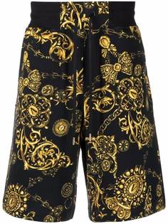 Versace Jeans Couture спортивные шорты с принтом