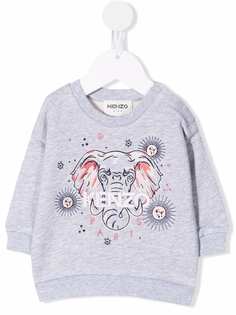 Kenzo Kids толстовка с вышитым логотипом