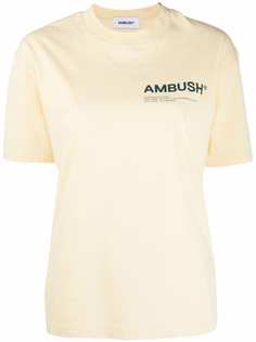 AMBUSH футболка Workshop с логотипом