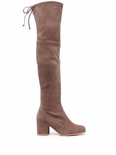 Stuart Weitzman ботфорты с завязками