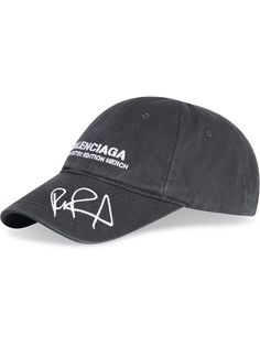 Balenciaga шестипанельная кепка RuPaul с вышитым логотипом