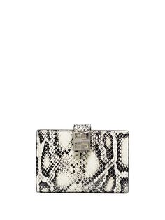 Givenchy картхолдер со змеиным принтом