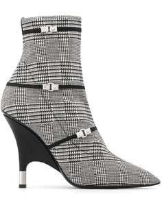 Giuseppe Zanotti ботильоны Joleen в клетку тартан