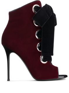 Giuseppe Zanotti ботильоны Jeannine с бантом