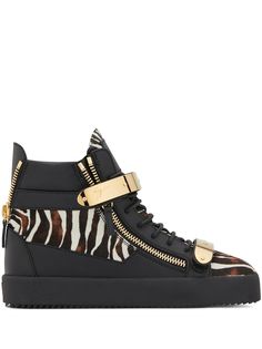 Giuseppe Zanotti высокие кеды Coby Exotic