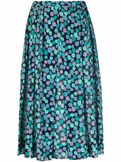 Céline Pre-Owned юбка миди 1980-х годов с цветочным принтом