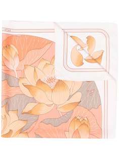 Hermès платок Fleurs de Lotus 1985-го года Hermes