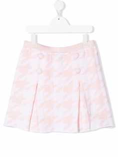 Simonetta юбка в ломаную клетку