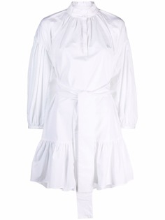 MSGM платье с объемными рукавами