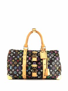 Louis Vuitton дорожная сумка Keepall 45 x Takashi Murakami ограниченной серии 2010-го года