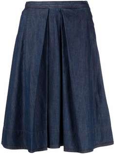 Aspesi джинсовая юбка А-силуэта