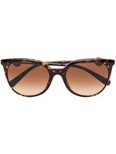 Versace Eyewear солнцезащитные очки в оправе бабочка