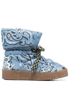 Khrisjoy ботинки Puff с принтом