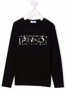 Pinko Kids футболка с логотипом