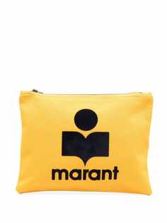 Isabel Marant клатч Nettia с логотипом