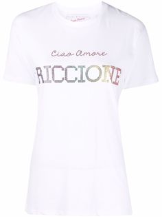 Giada Benincasa футболка с логотипом из коллаборации с Antonia