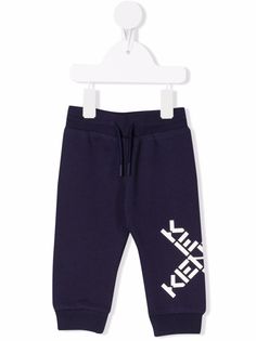 Kenzo Kids спортивные брюки с логотипом