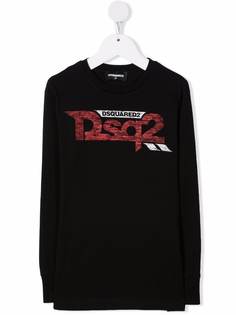 Dsquared2 Kids джемпер с круглым вырезом и логотипом