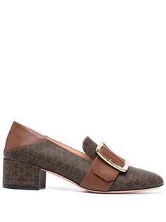 Bally лоферы Janelle с монограммой