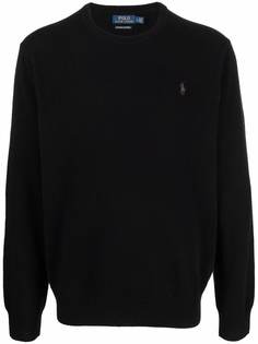 Polo Ralph Lauren кашемировый джемпер с вышивкой Polo Pony
