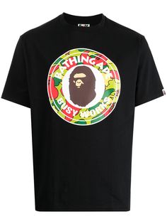 A BATHING APE® футболка с логотипом Bape