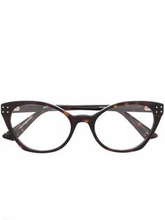 Moschino Eyewear солнцезащитные очки в оправе кошачий глаз