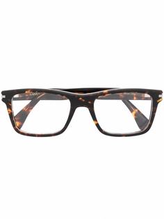 LANVIN очки в квадратной оправе черепаховой расцветки
