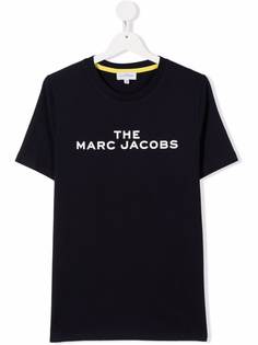 The Marc Jacobs Kids футболка из органического хлопка с логотипом