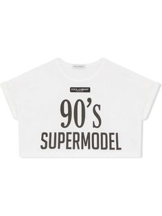 Dolce & Gabbana Kids укороченная футболка