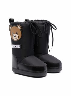 Moschino Kids зимние сапоги Teddy Bear