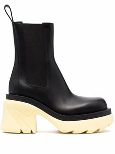 Bottega Veneta ботинки на контрастной платформе