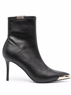 Versace Jeans Couture ботильоны с заостренным носком