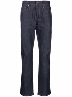 Levis узкие джинсы средней посадки