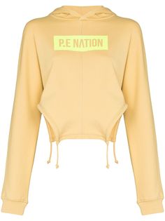P.E Nation худи Stability с асимметричным подолом