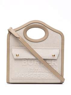 Burberry сумка Pocket из канваса
