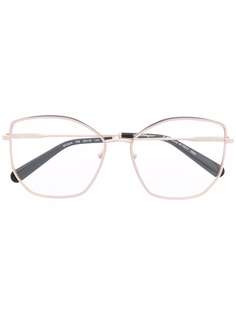 Salvatore Ferragamo Eyewear очки в массивной оправе