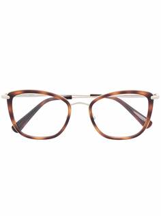 Longchamp очки в квадратной оправе черепаховой расцветки