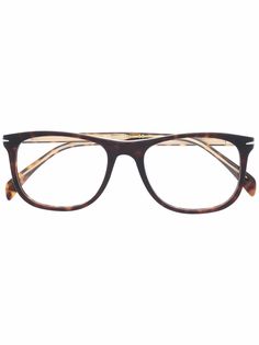 Eyewear by David Beckham очки в квадратной оправе черепаховой расцветки