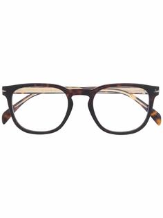 Eyewear by David Beckham очки в круглой оправе черепаховой расцветки