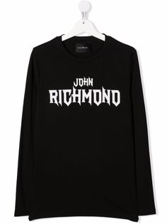 John Richmond Junior футболка с логотипом