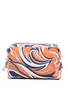 Emilio Pucci косметичка с узором Nuages