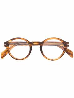 Eyewear by David Beckham очки в круглой оправе черепаховой расцветки