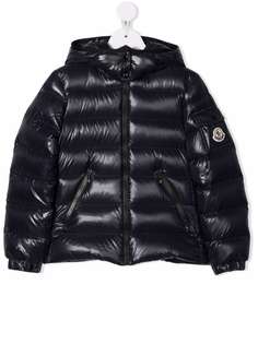 Moncler Enfant пуховик с капюшоном