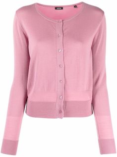 ASPESI шерстяной кардиган с круглым вырезом