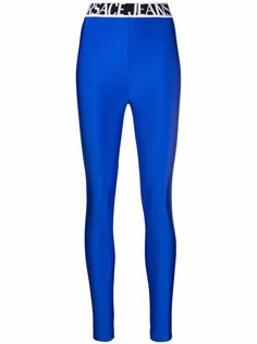 Versace Jeans Couture легинсы с логотипом