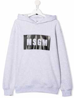 MSGM Kids худи с логотипом