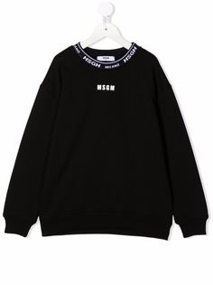 MSGM Kids толстовка с логотипом