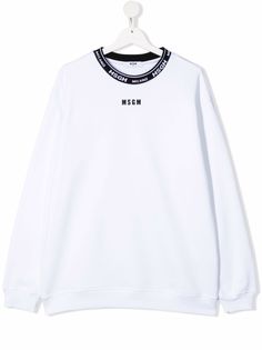 MSGM Kids толстовка с логотипом