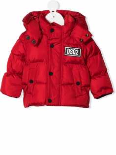 Dsquared2 Kids пуховик с капюшоном